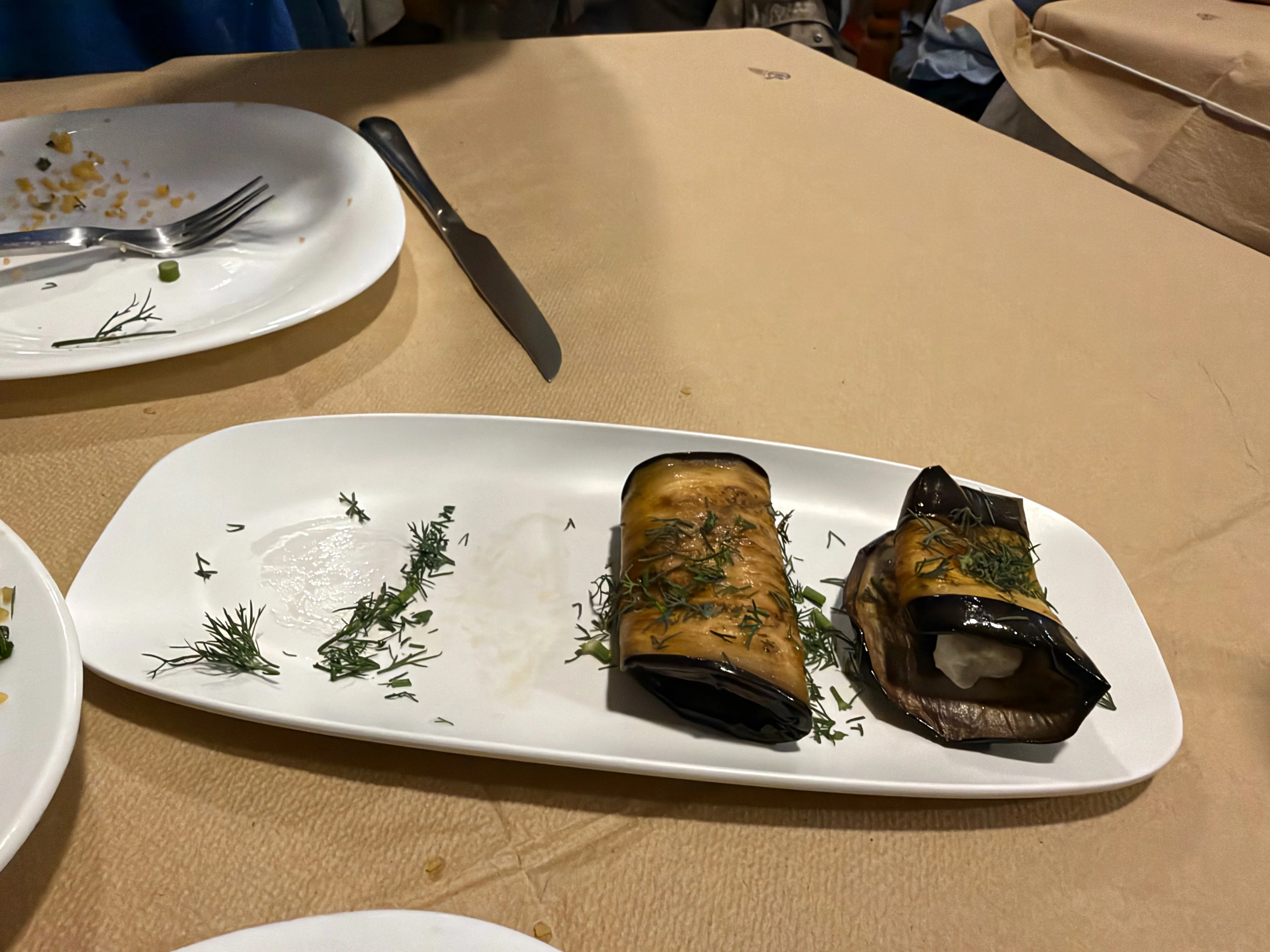 Aubergine with Cheese