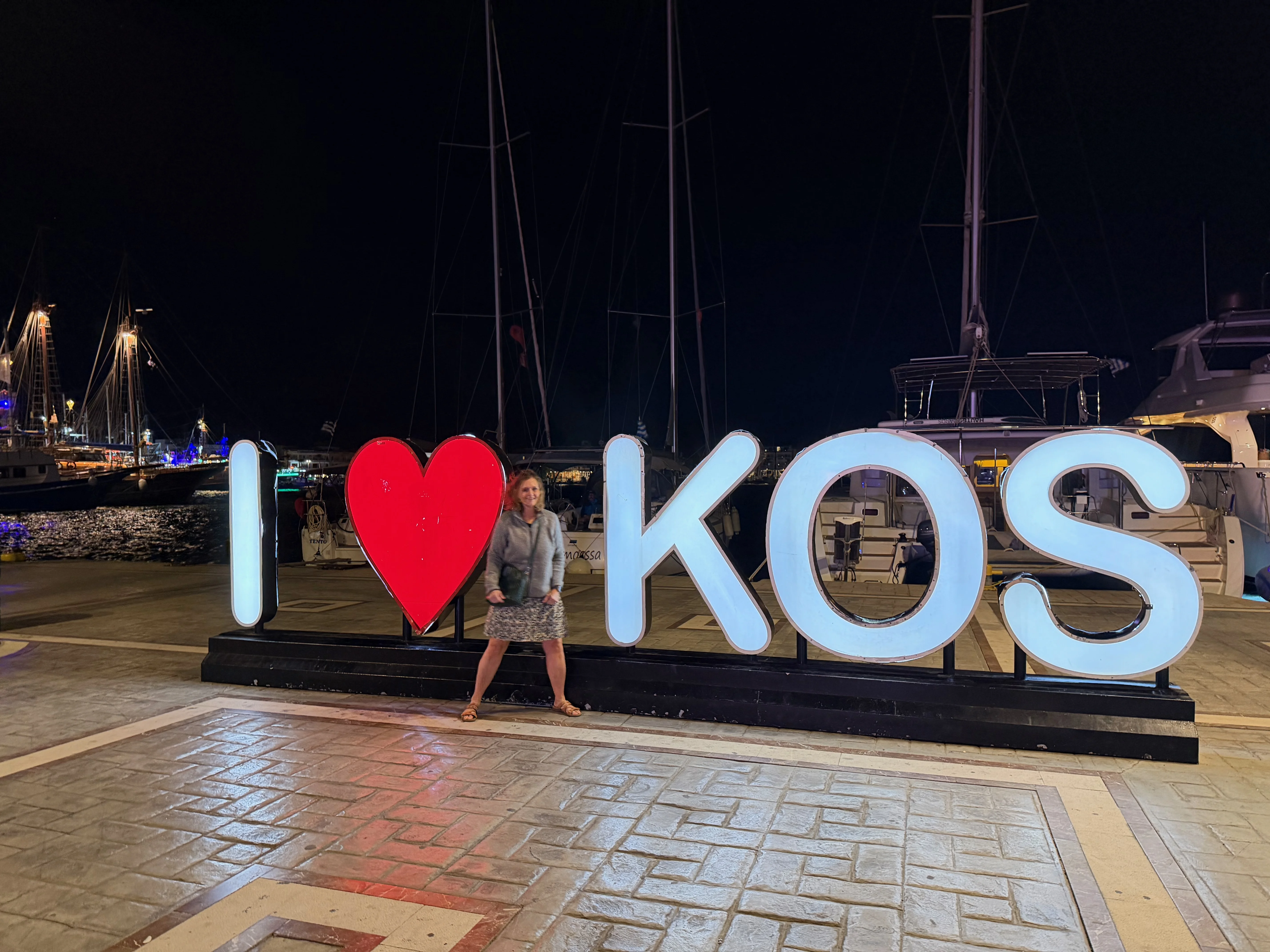 Kelly loves Kos